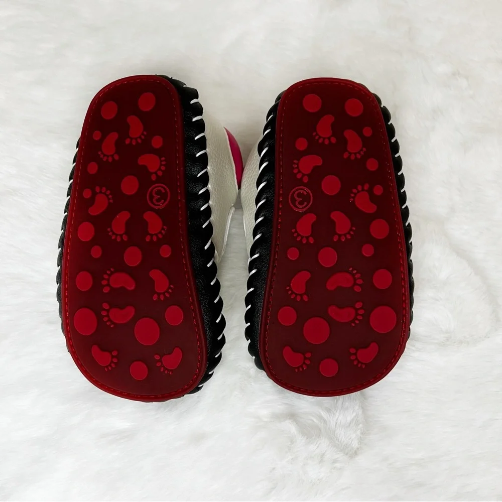 Lincman Giraffe Soft Sole Walking Moccasins